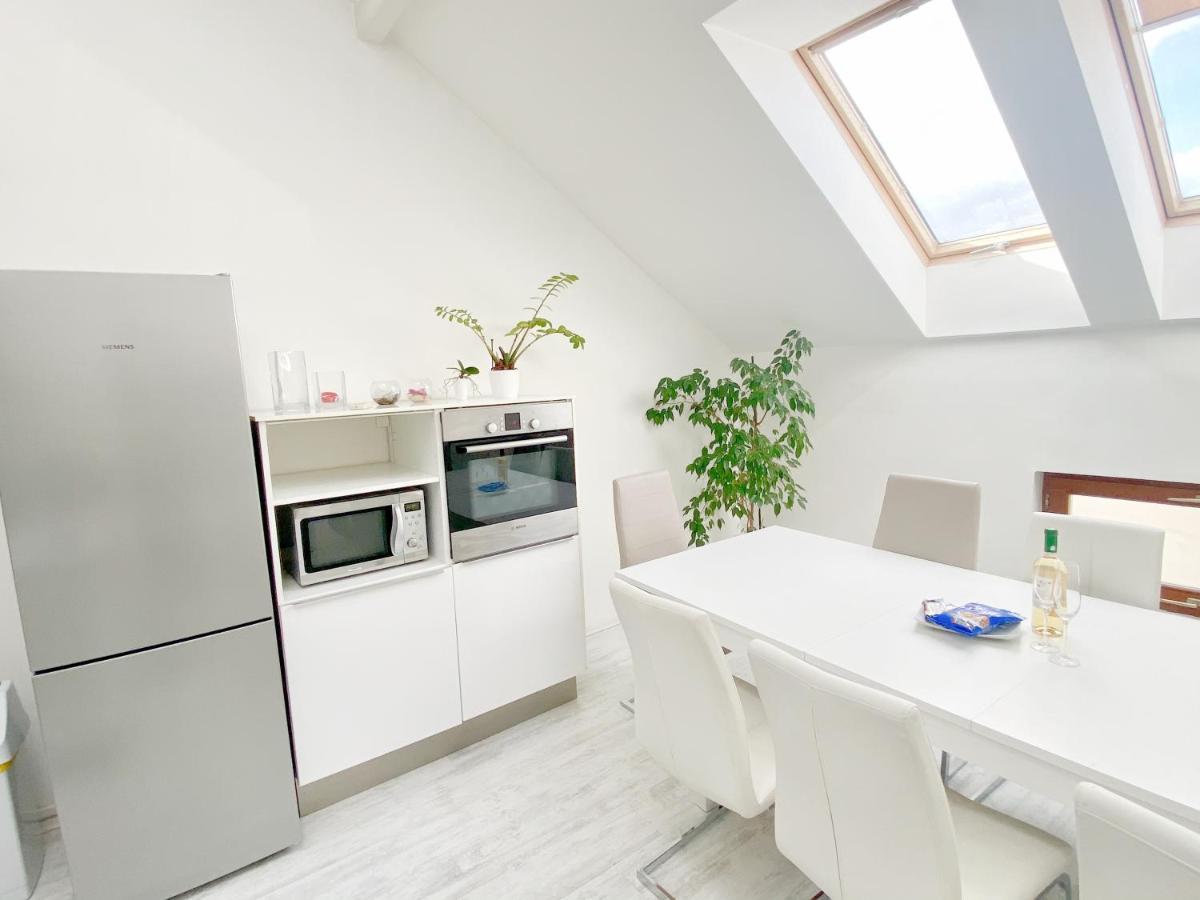 Loft With Rooftop And Free Parking In Garage Budapešť Exteriér fotografie